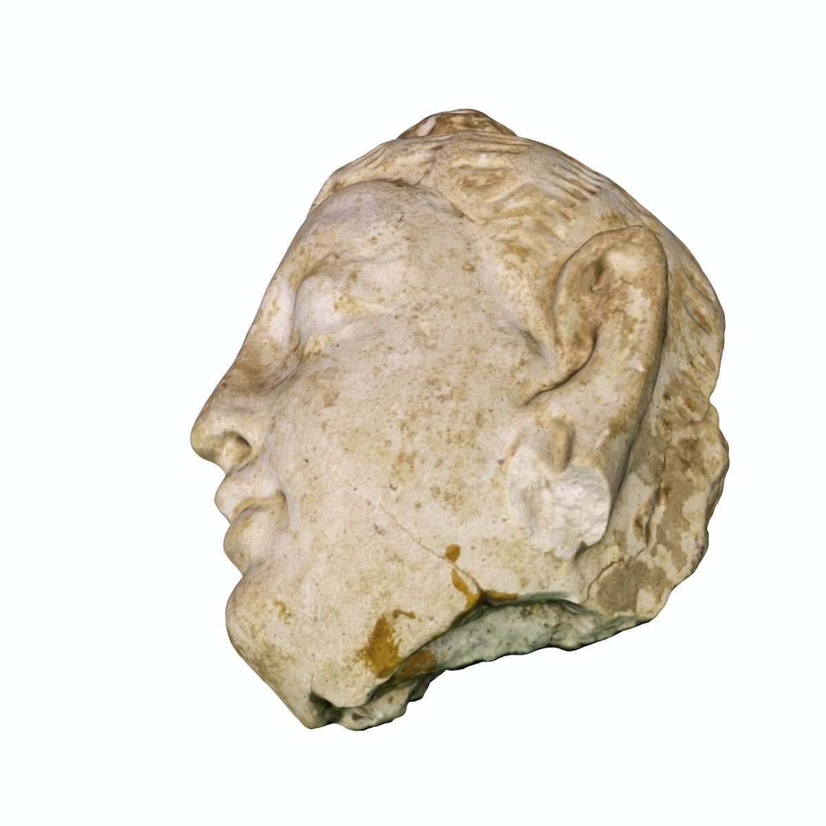 The Lost Head of the Enlightened One -  A Tale of Ayutthaya Low-poly 3D model_22