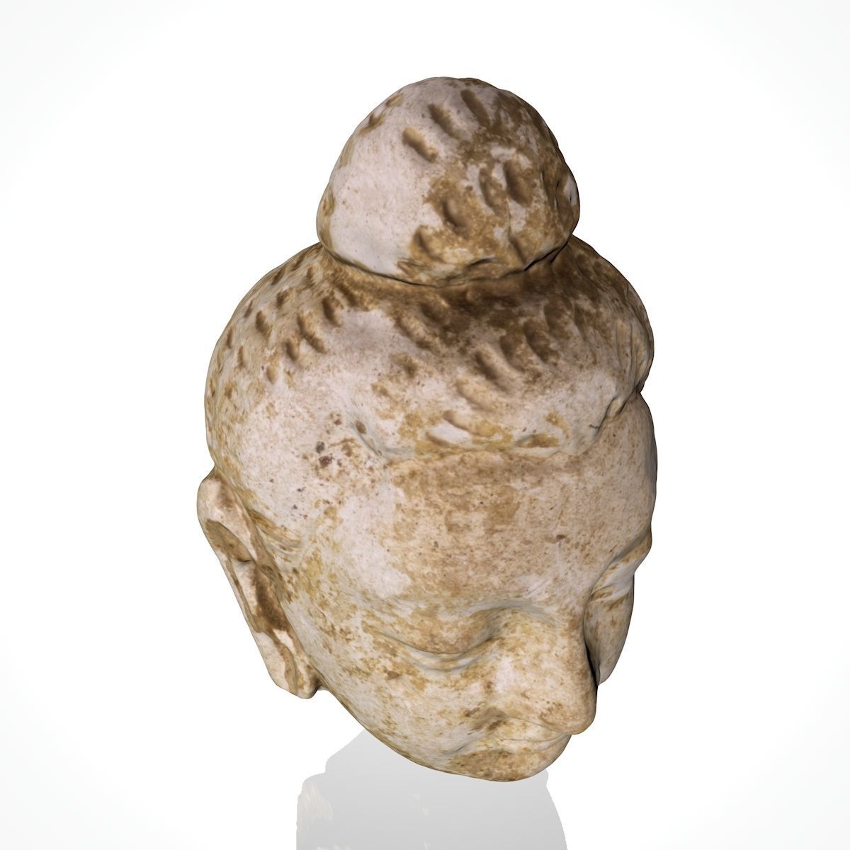 The Lost Head of the Enlightened One -  A Tale of Ayutthaya Low-poly 3D model_5