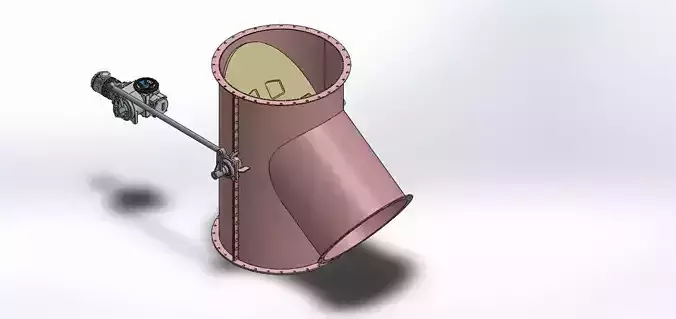 flap damper Free 3D print model