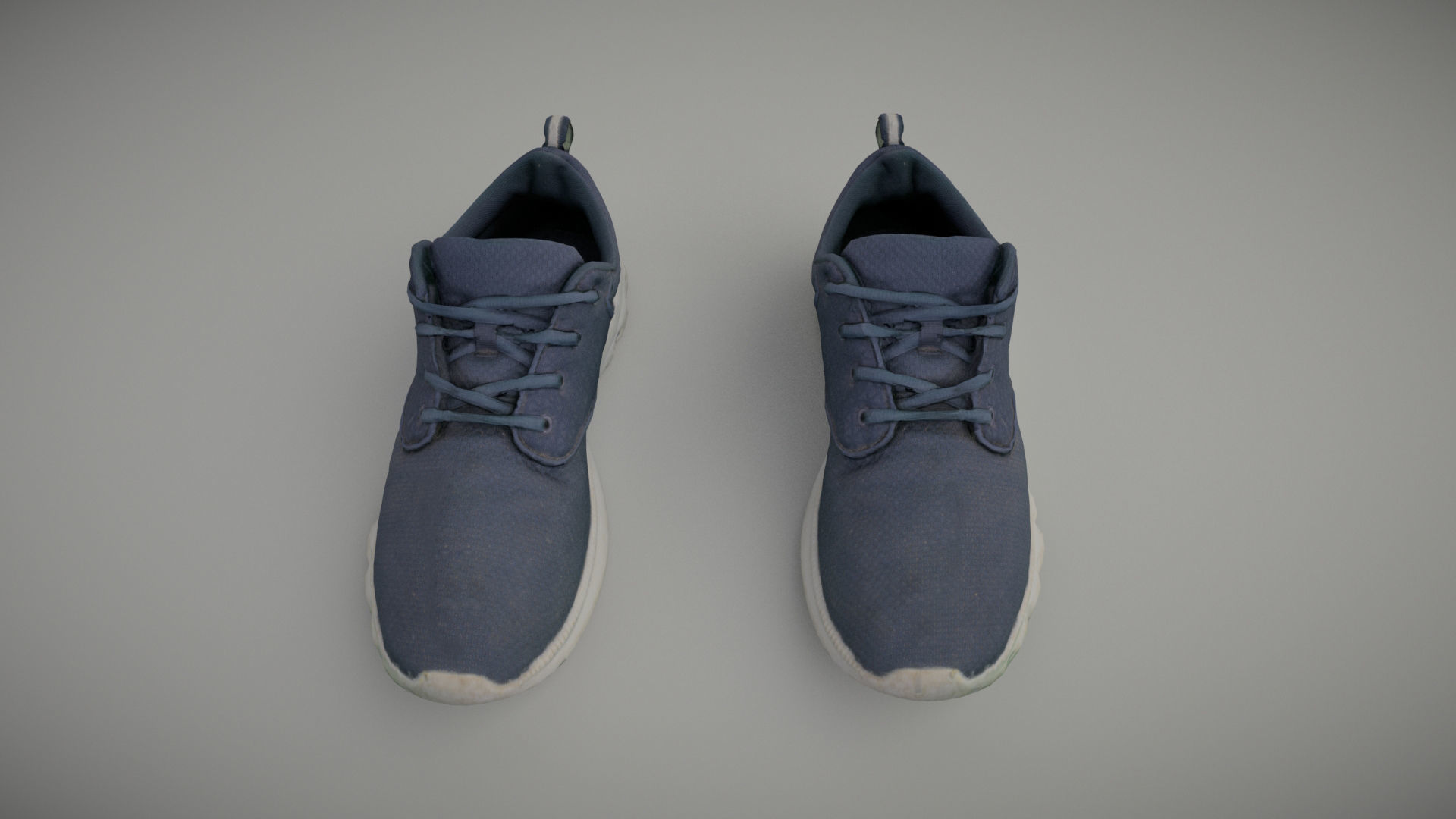 Sneakers Low-poly 3D model_7