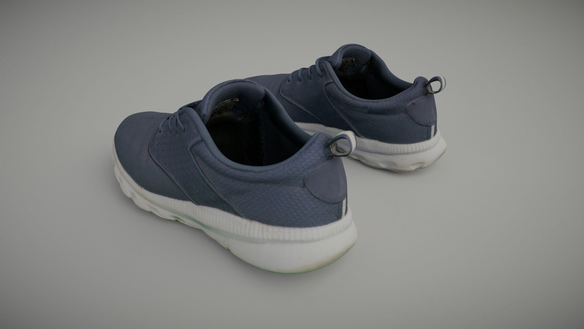 Sneakers Low-poly 3D model_4
