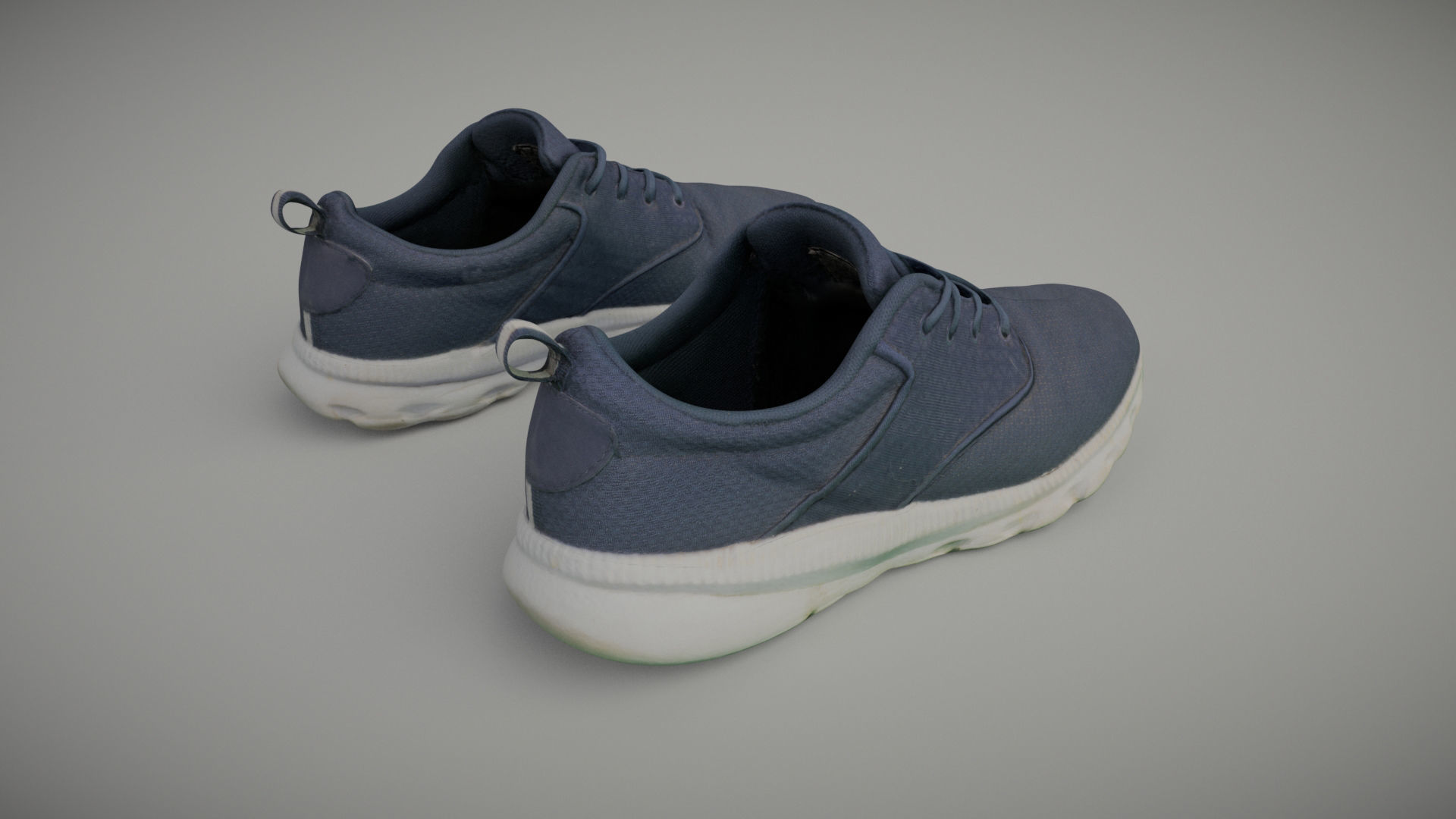 Sneakers Low-poly 3D model_6