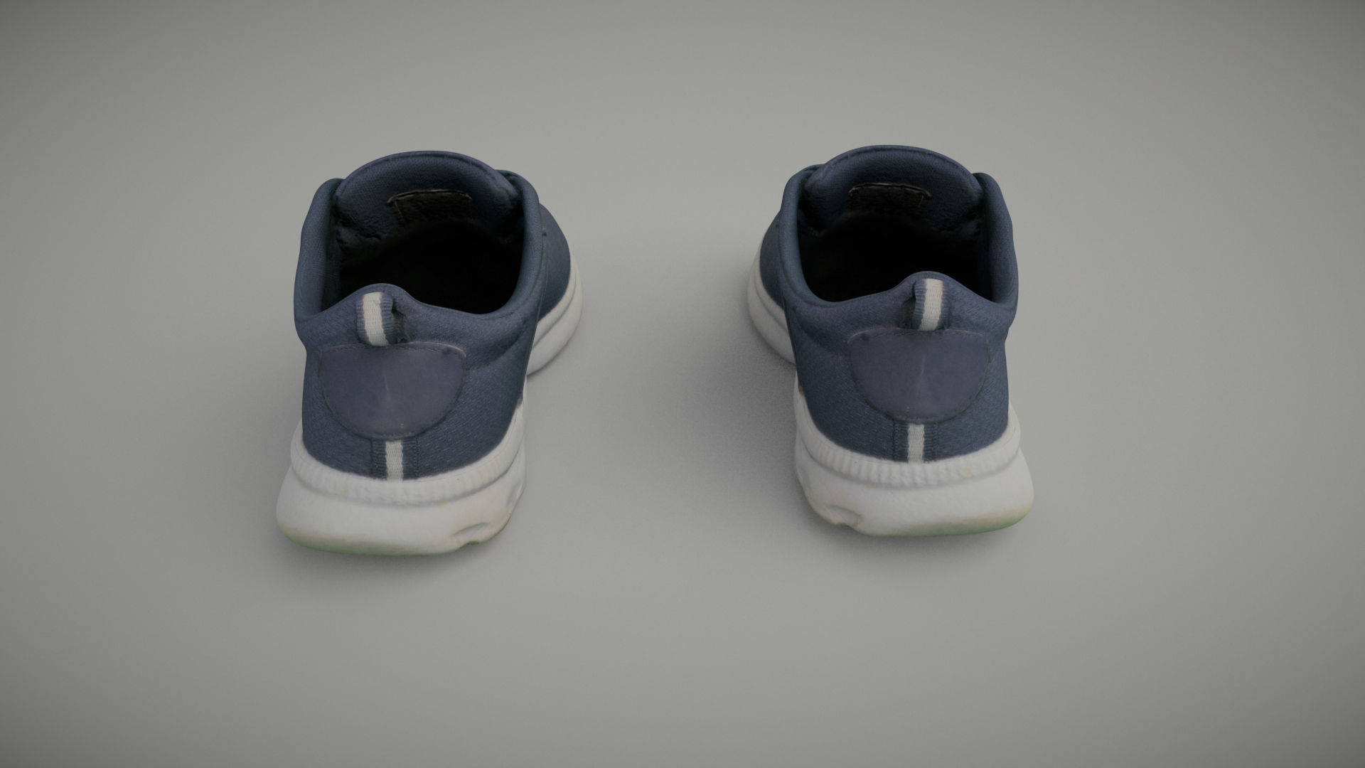 Sneakers Low-poly 3D model_5