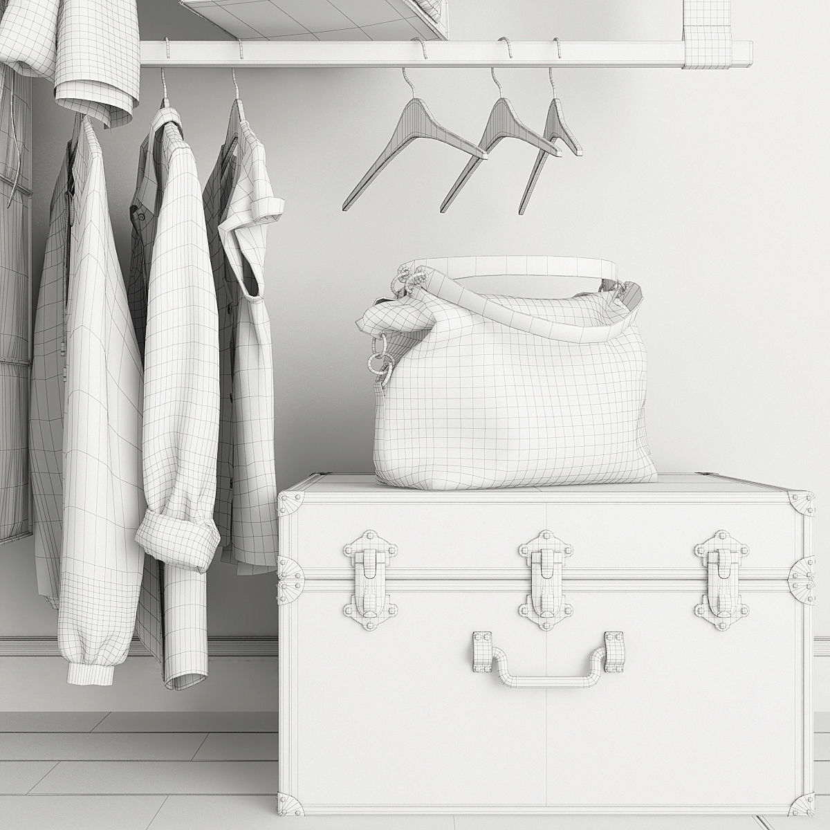 Clothing for Wardrobe 3D model_11