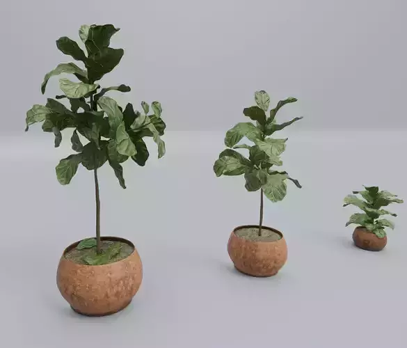 Family plant for Revit - High quality 3D model