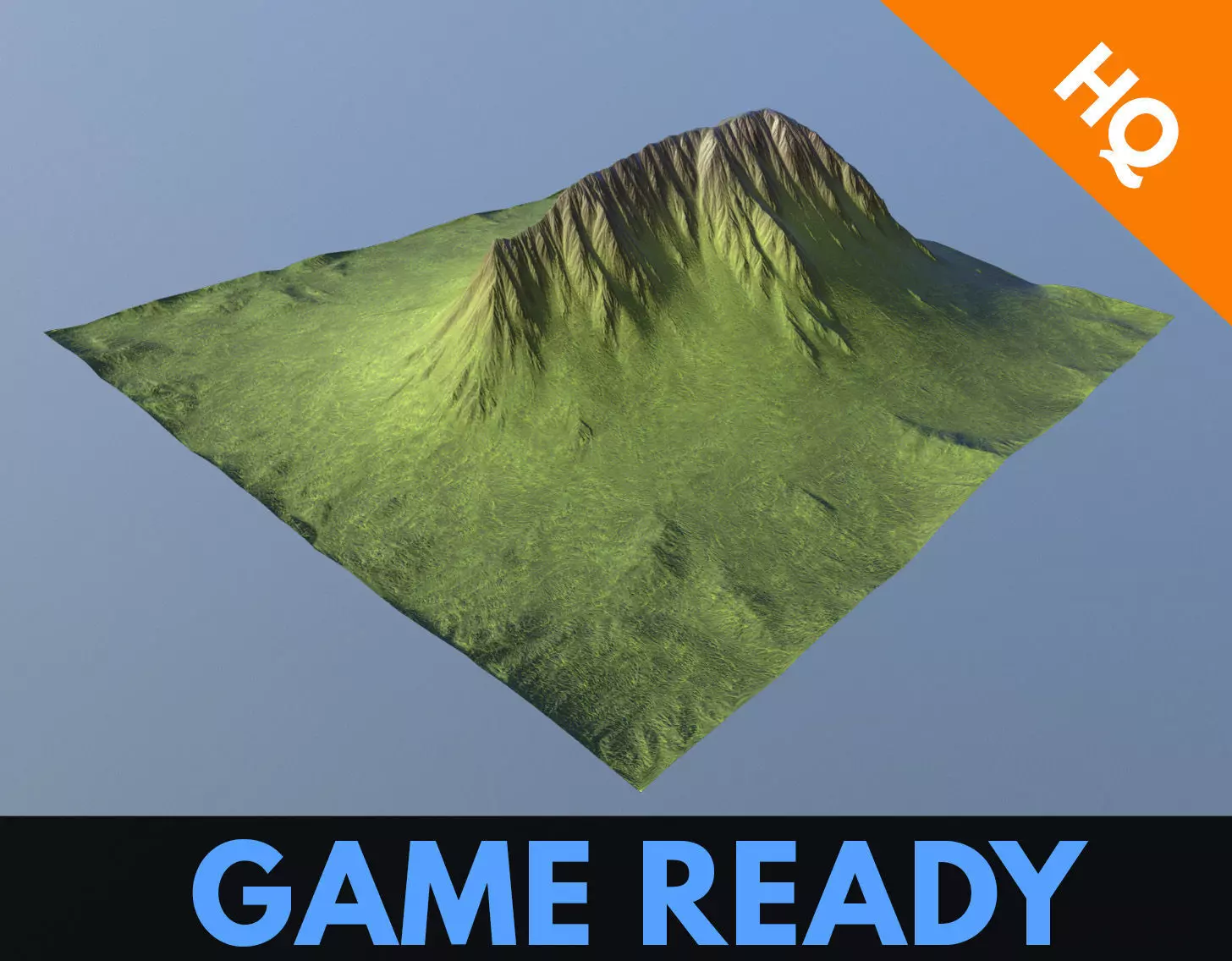 Mountain Game Ready Modular Low Poly Model  Rocks  PBR Unity 01 Low-poly 3D model_0