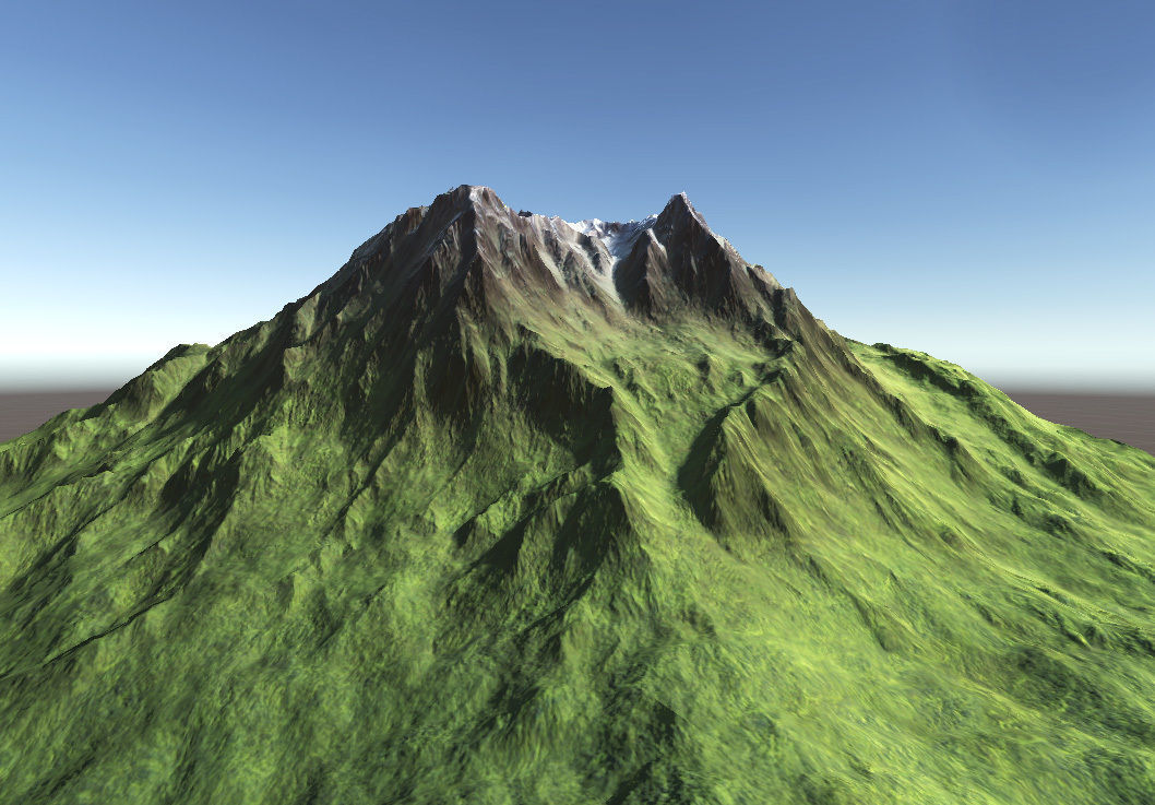 Game Ready Modular Mountain Model  Cliff  Rocks  PBR  Unity  02 Low-poly 3D model_11