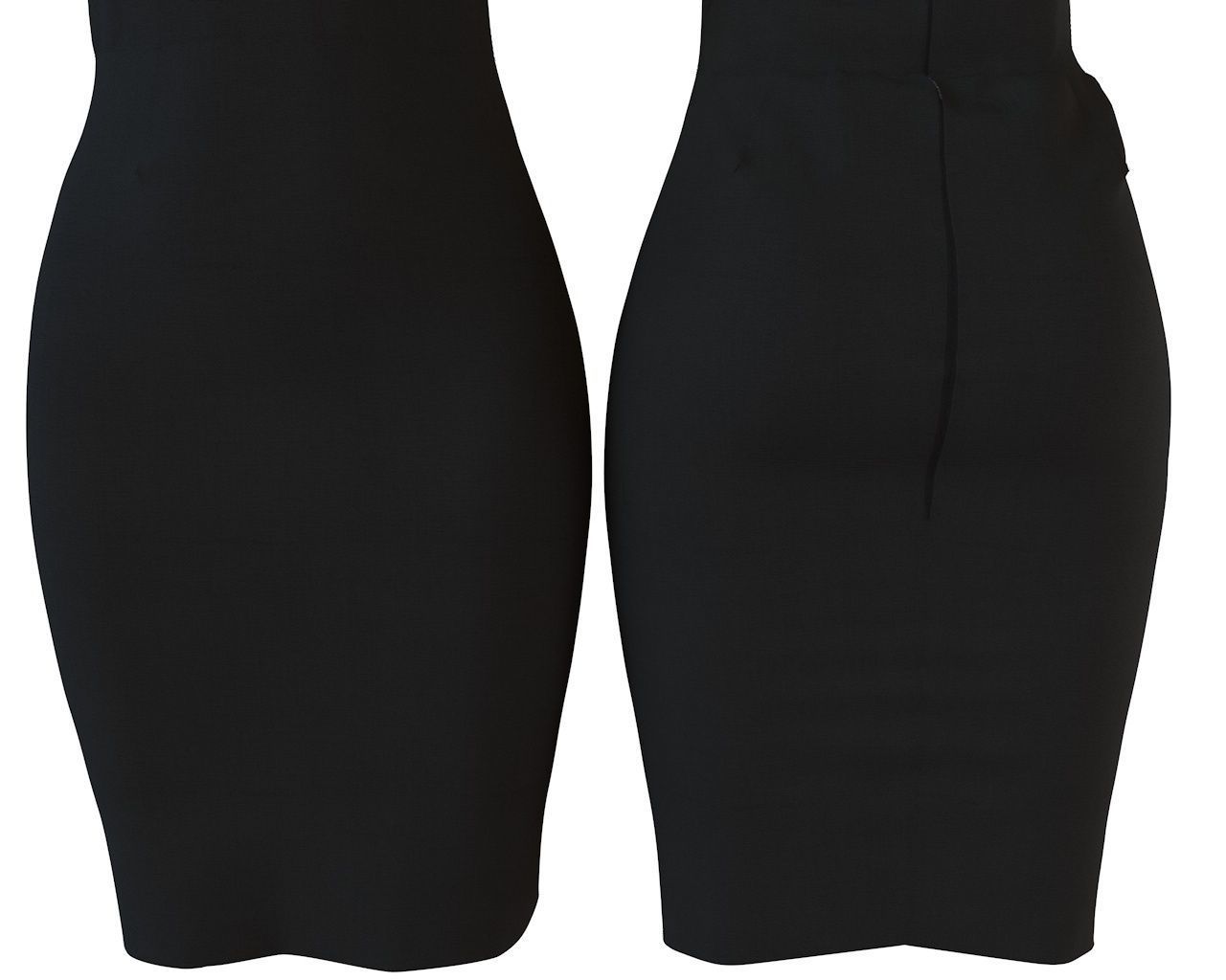 Stylish Designer Women Bodycon Formal dress 3D 3D model 3D model_3