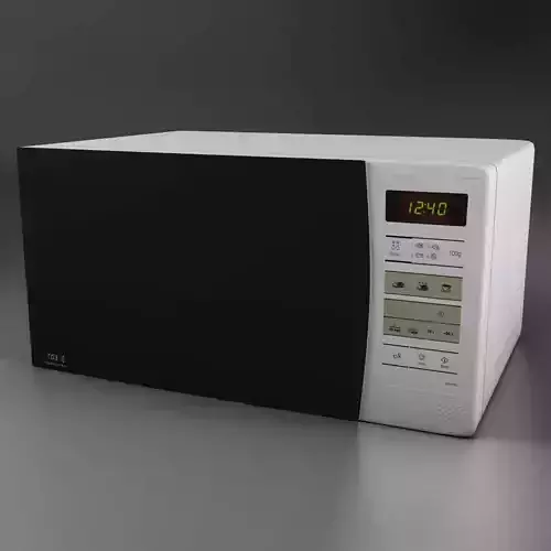 Microwave 3D model