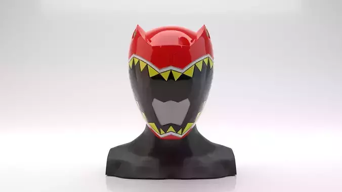kyoryuger sentai zyuranger red 3D print model