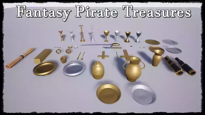 Fantasy Pirate Treasures