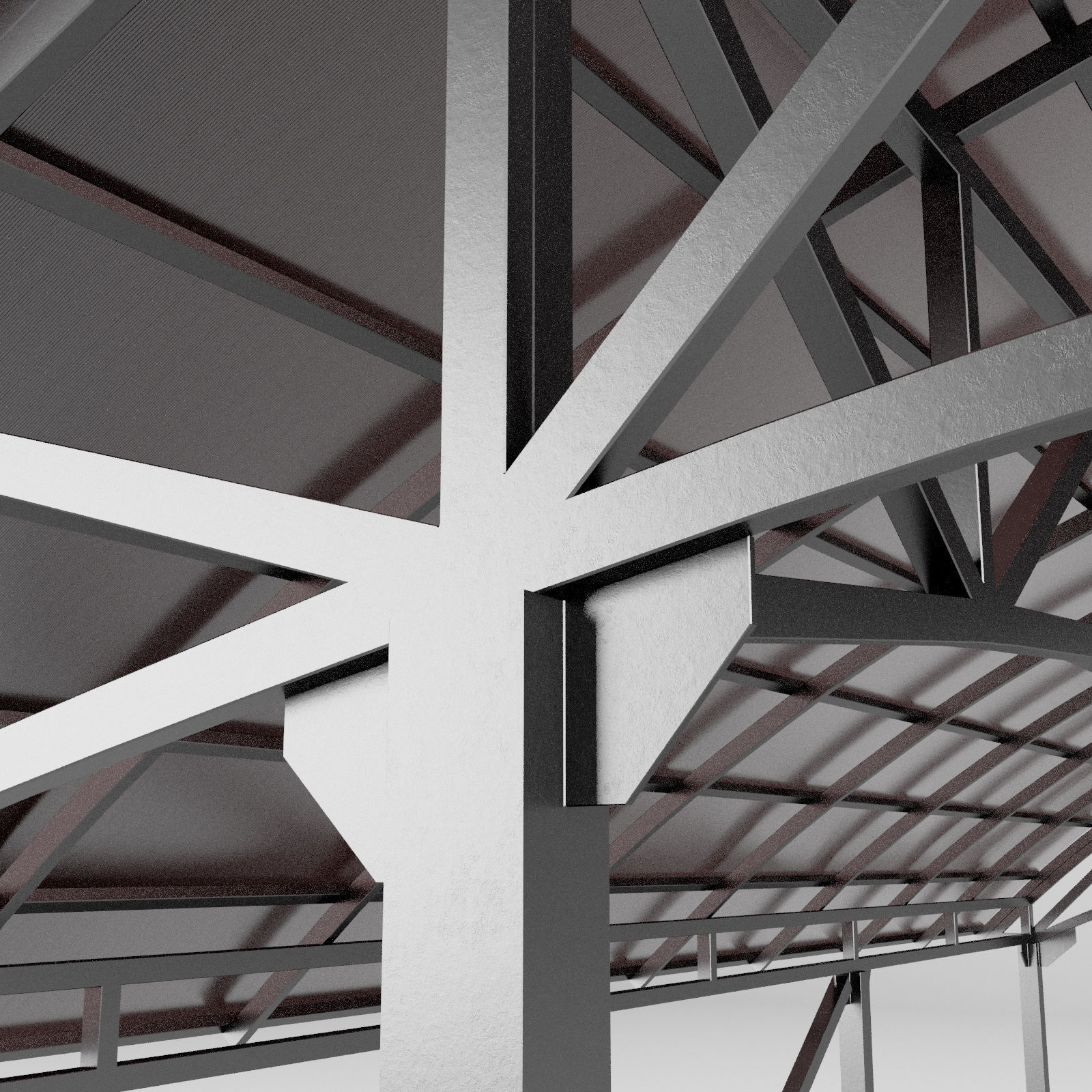 Metall carport 1 3D model_25