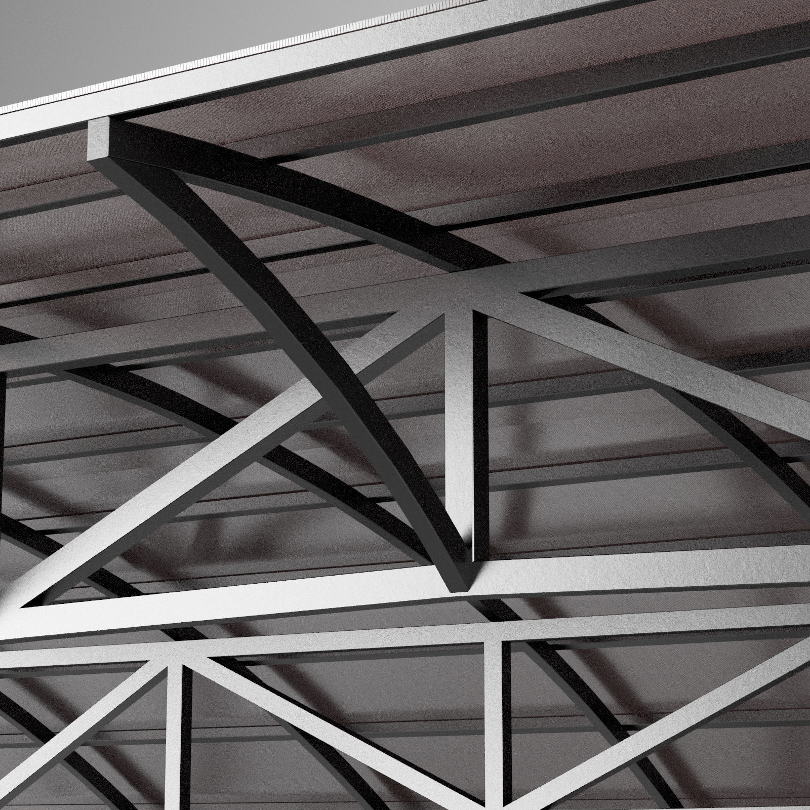 Metall carport 1 3D model_27