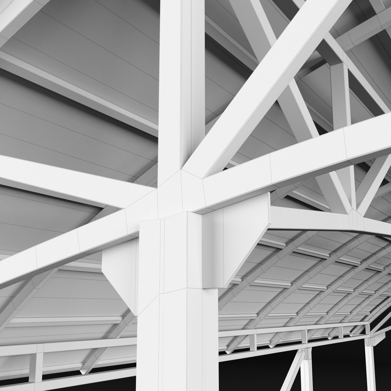 Metall carport 1 3D model_26