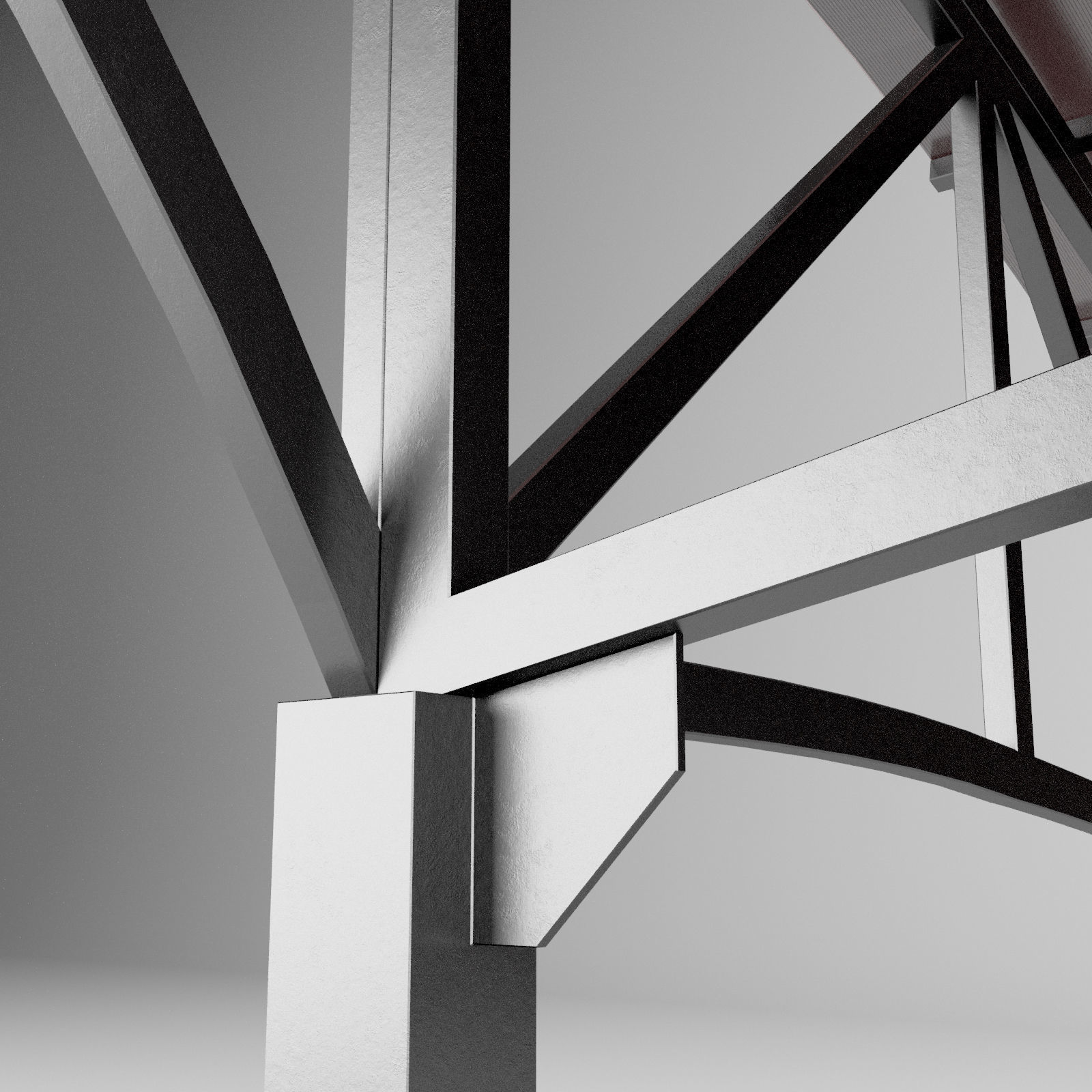 Metall carport 1 3D model_22