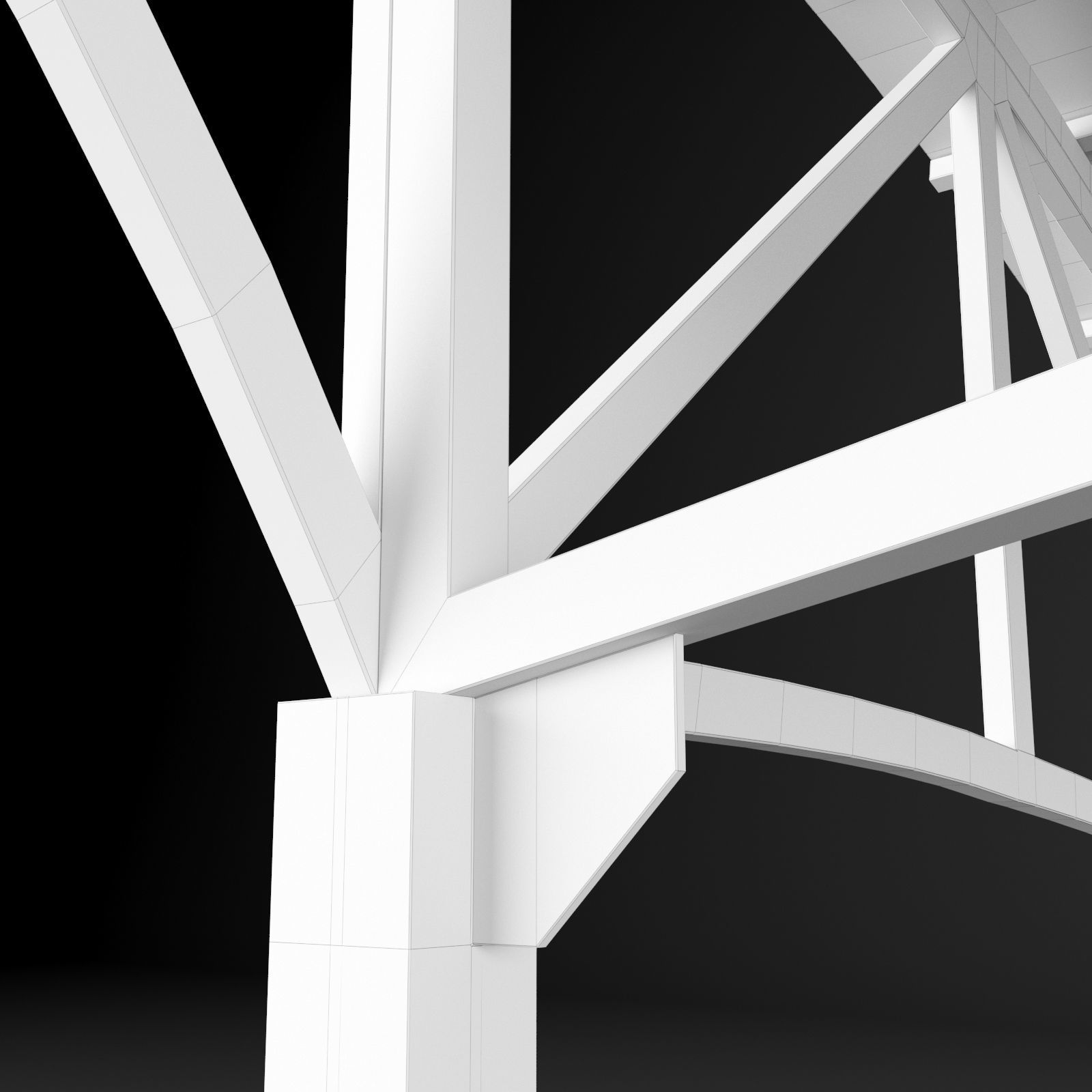 Metall carport 1 3D model_17