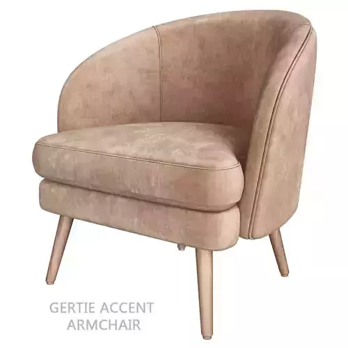 Gertie Accent Armchair 3d model