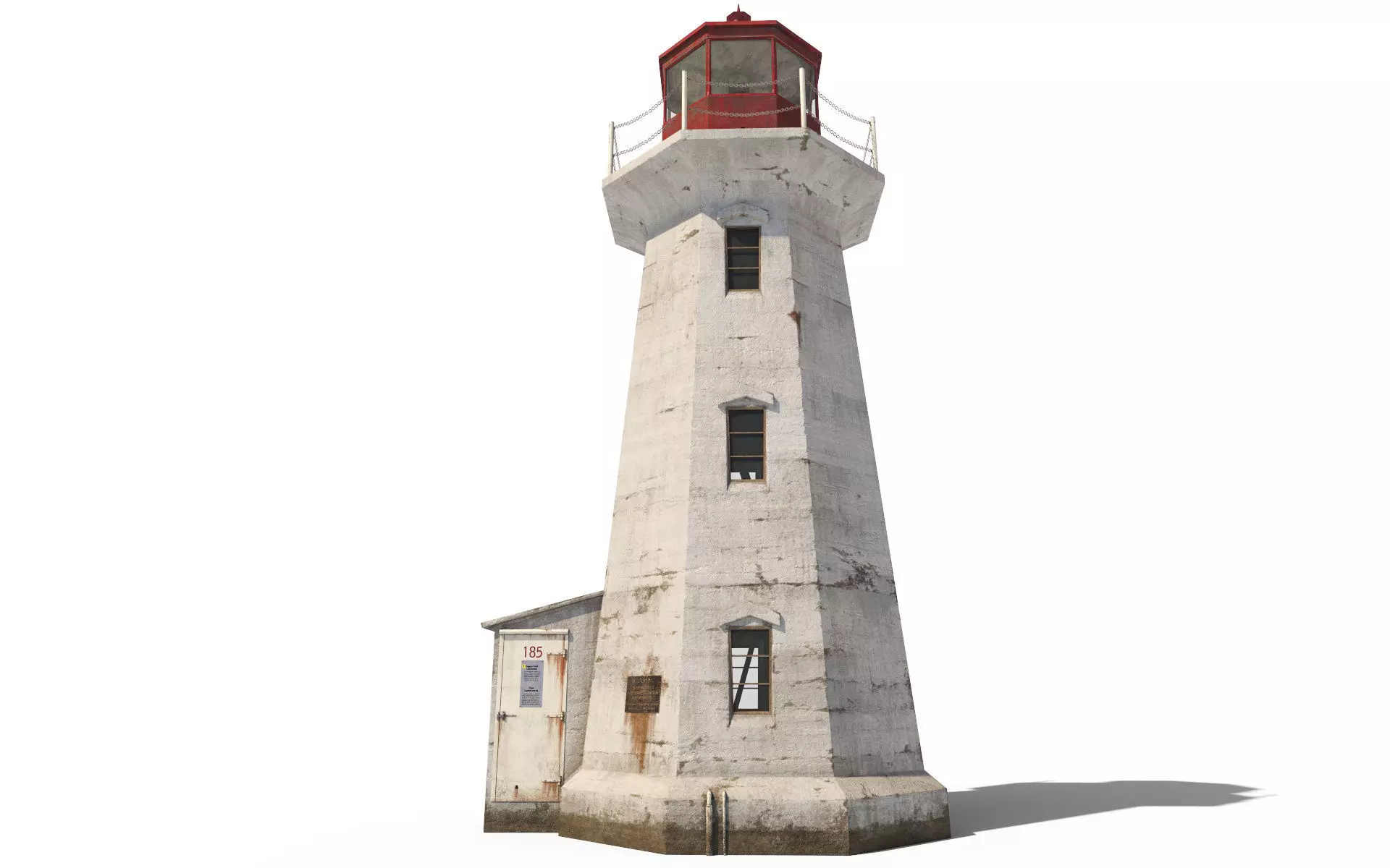 Lighthouse Low-poly 3D model_0