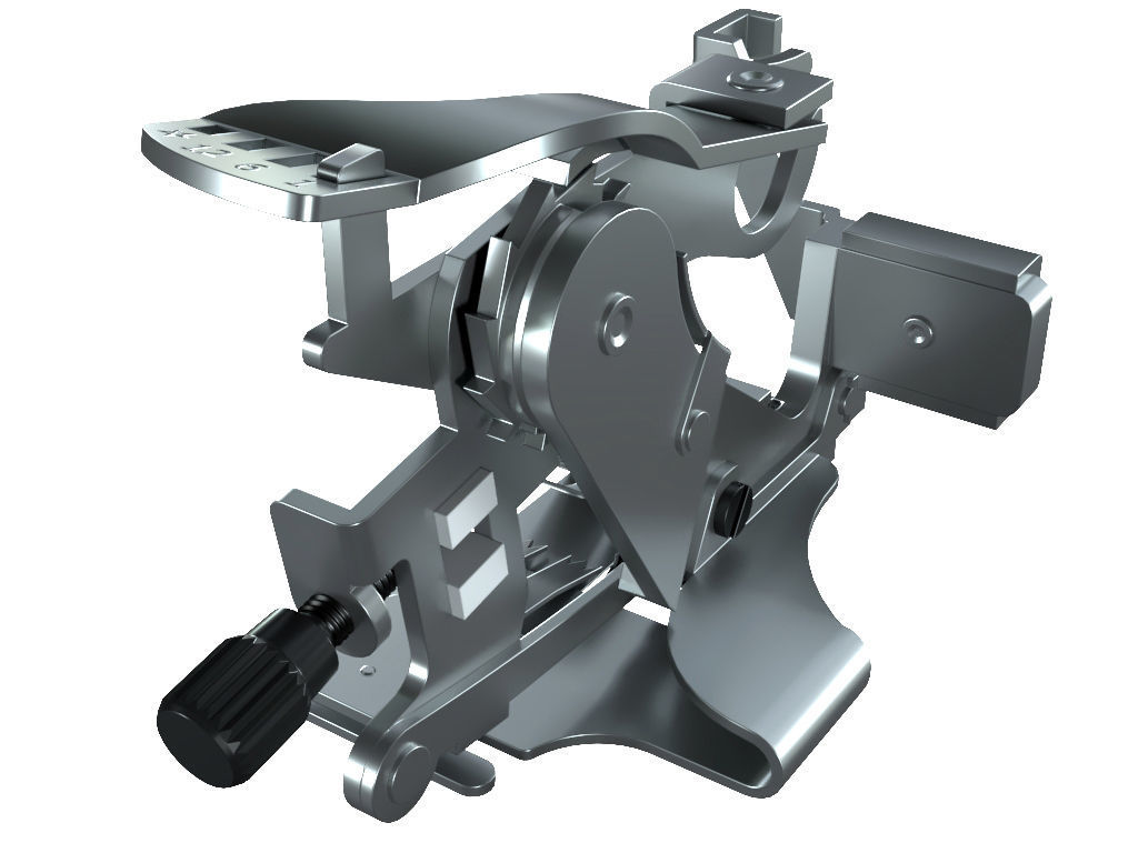 Ruffler Sewing Machine 3D model_4