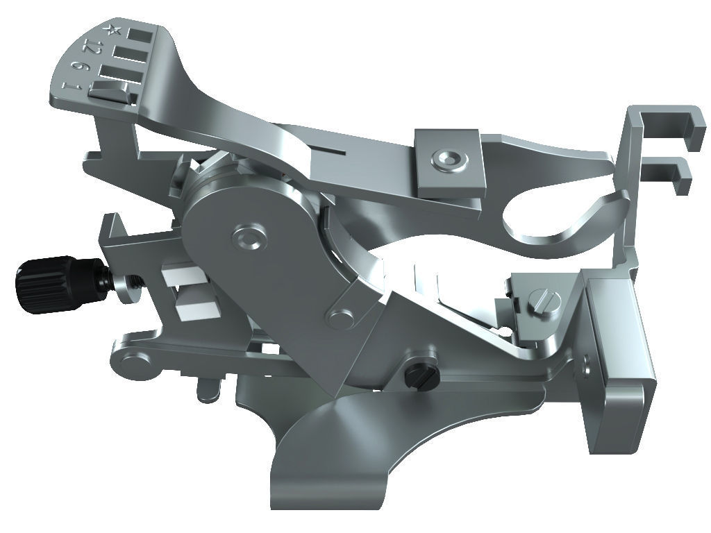 Ruffler Sewing Machine 3D model_3