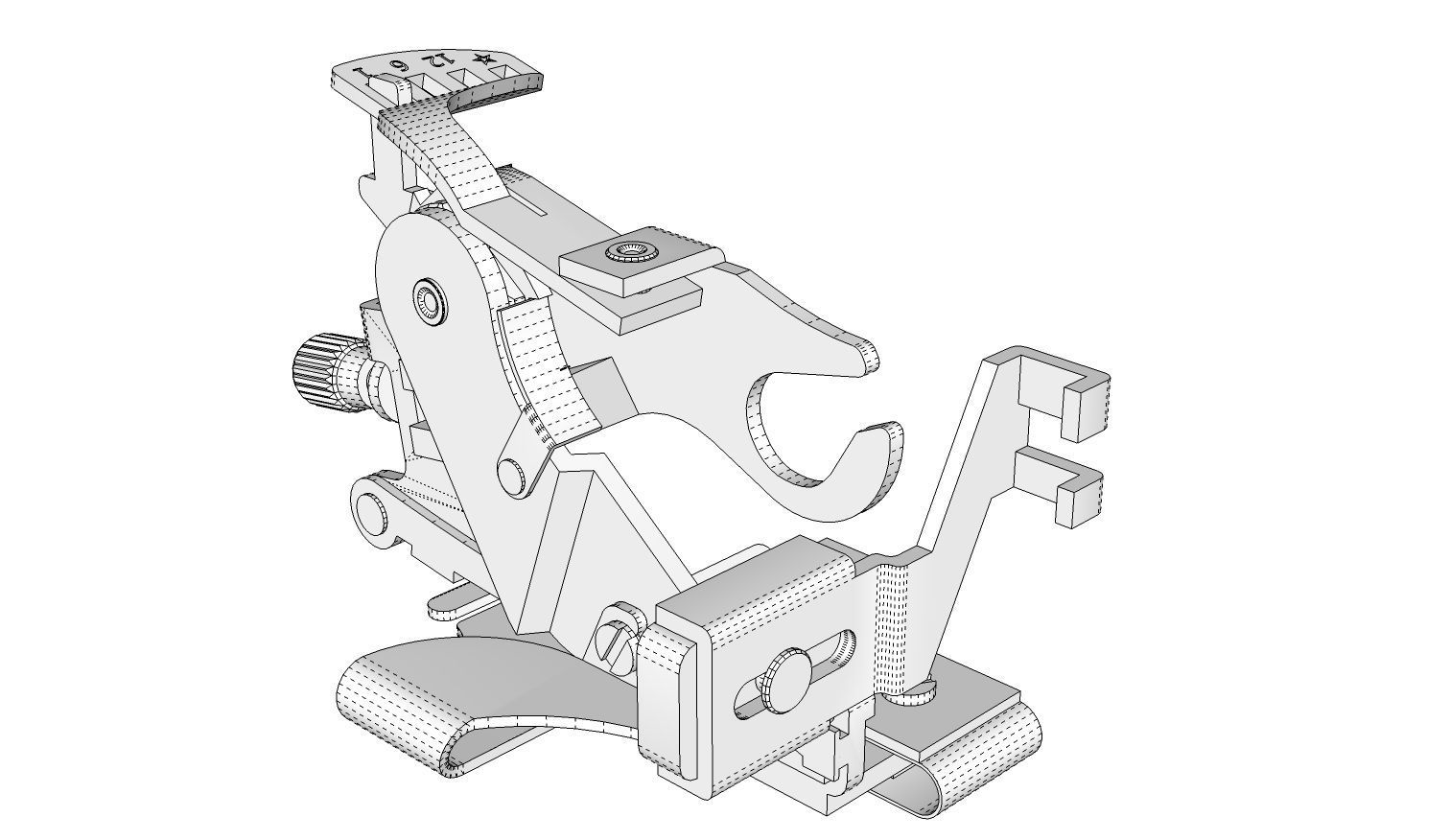 Ruffler Sewing Machine 3D model_14