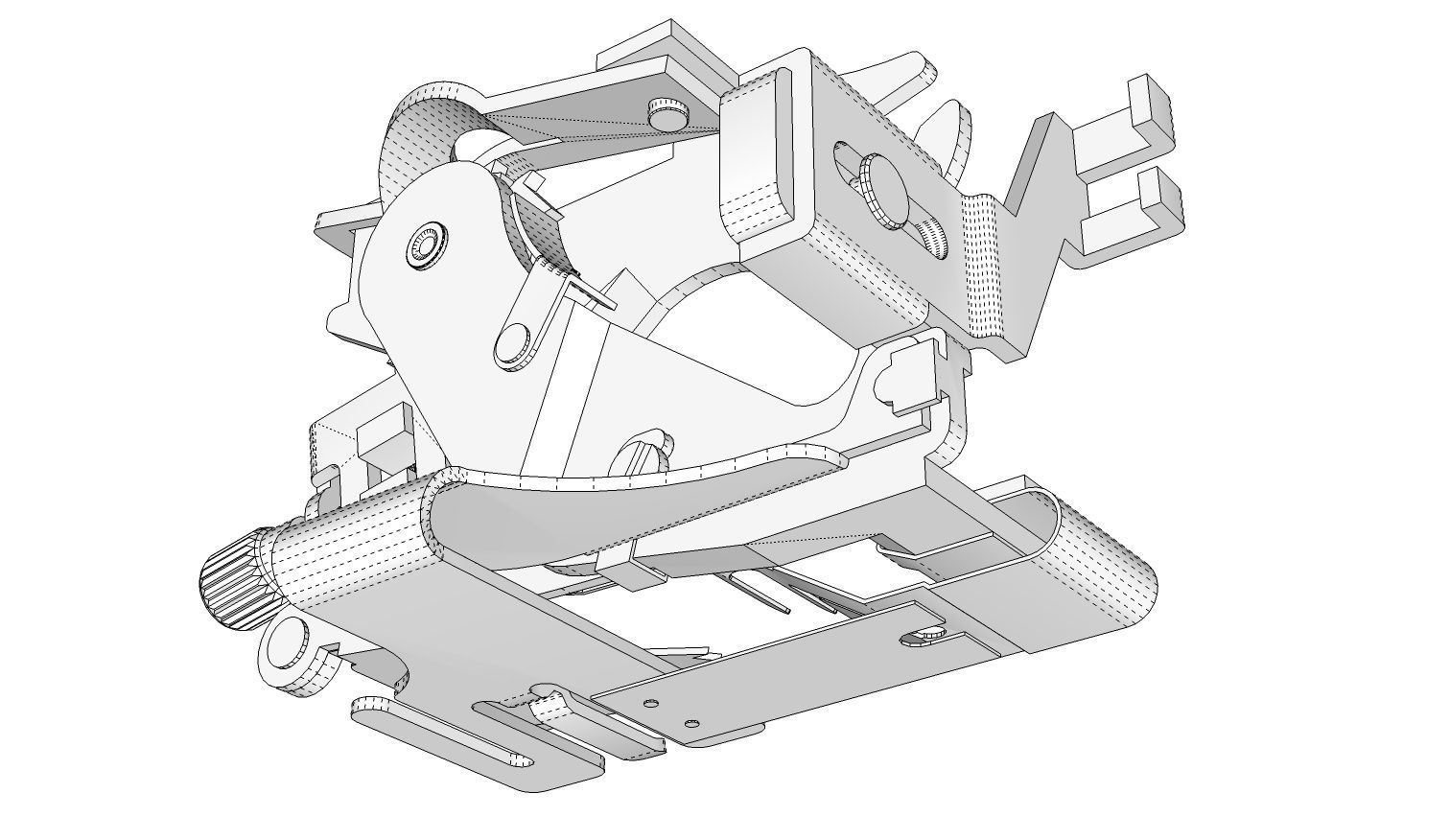 Ruffler Sewing Machine 3D model_18