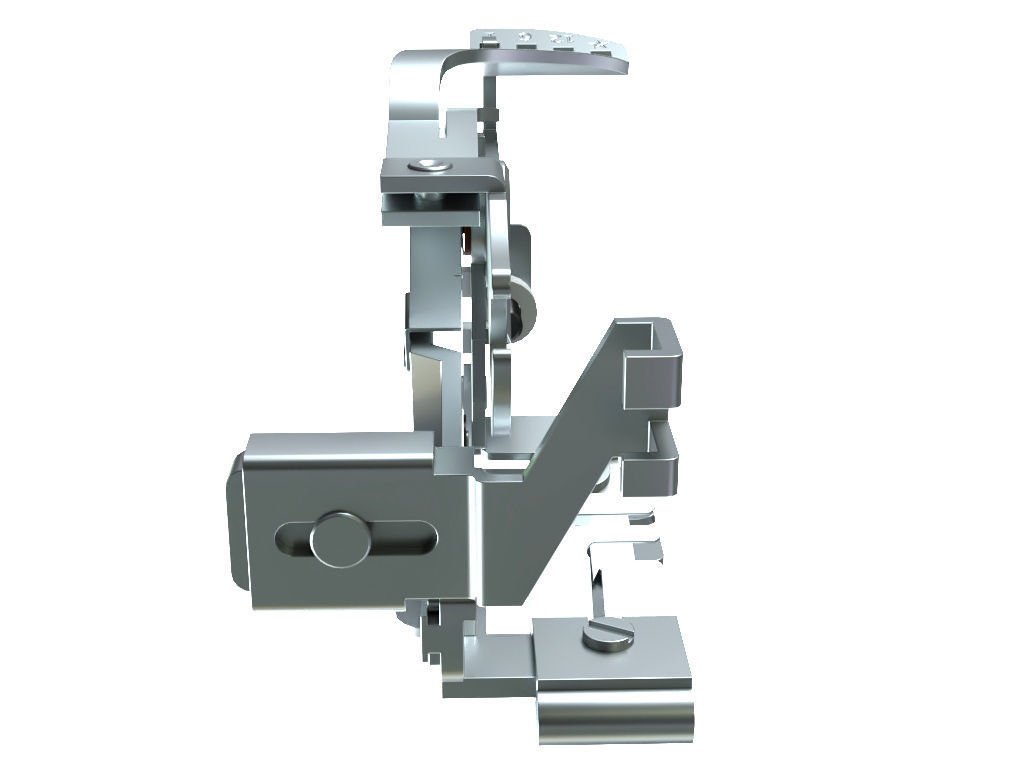 Ruffler Sewing Machine 3D model_1