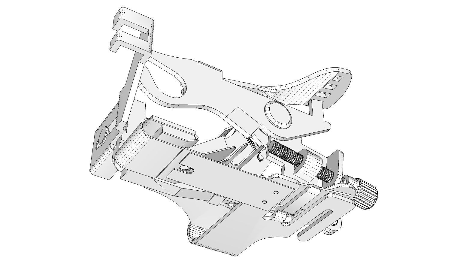 Ruffler Sewing Machine 3D model_17
