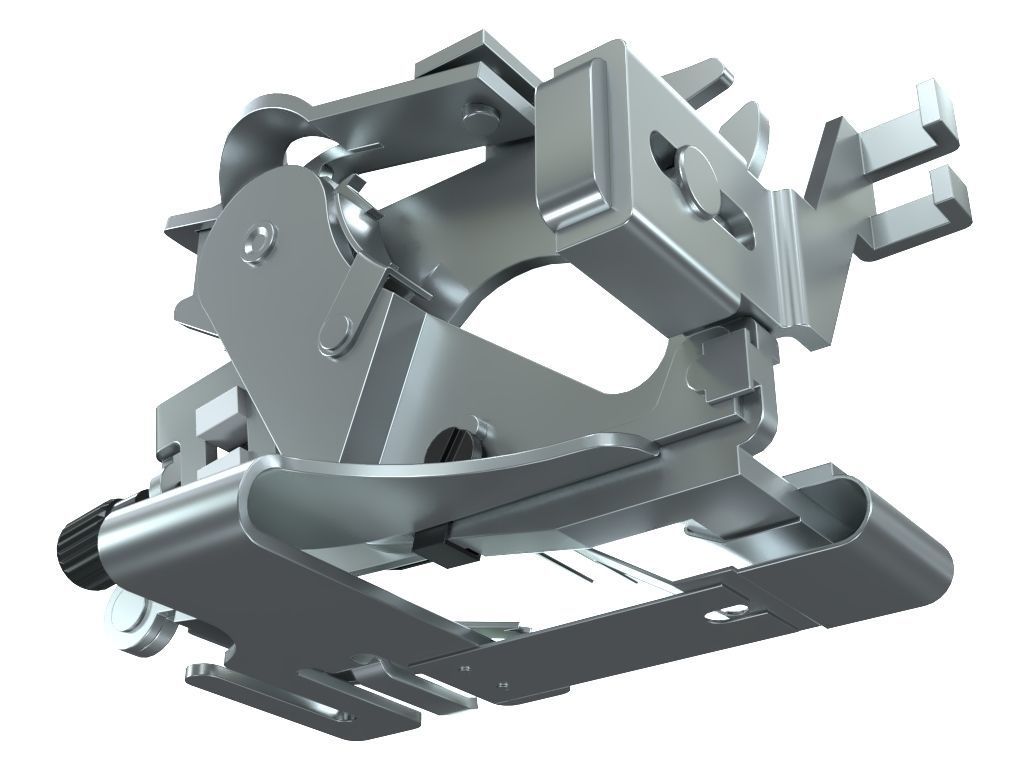 Ruffler Sewing Machine 3D model_9