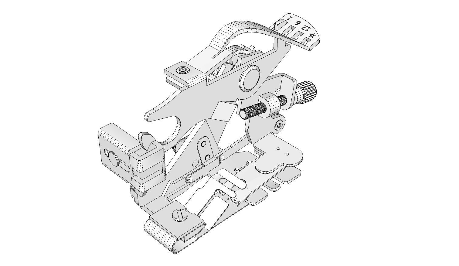Ruffler Sewing Machine 3D model_13