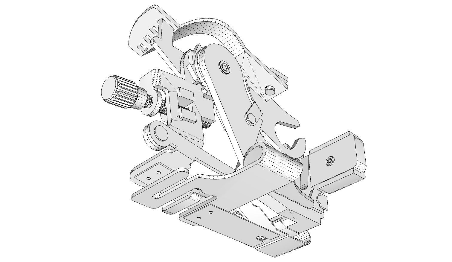 Ruffler Sewing Machine 3D model_19