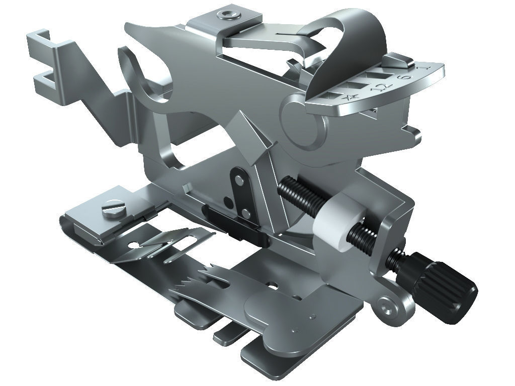 Ruffler Sewing Machine 3D model_6