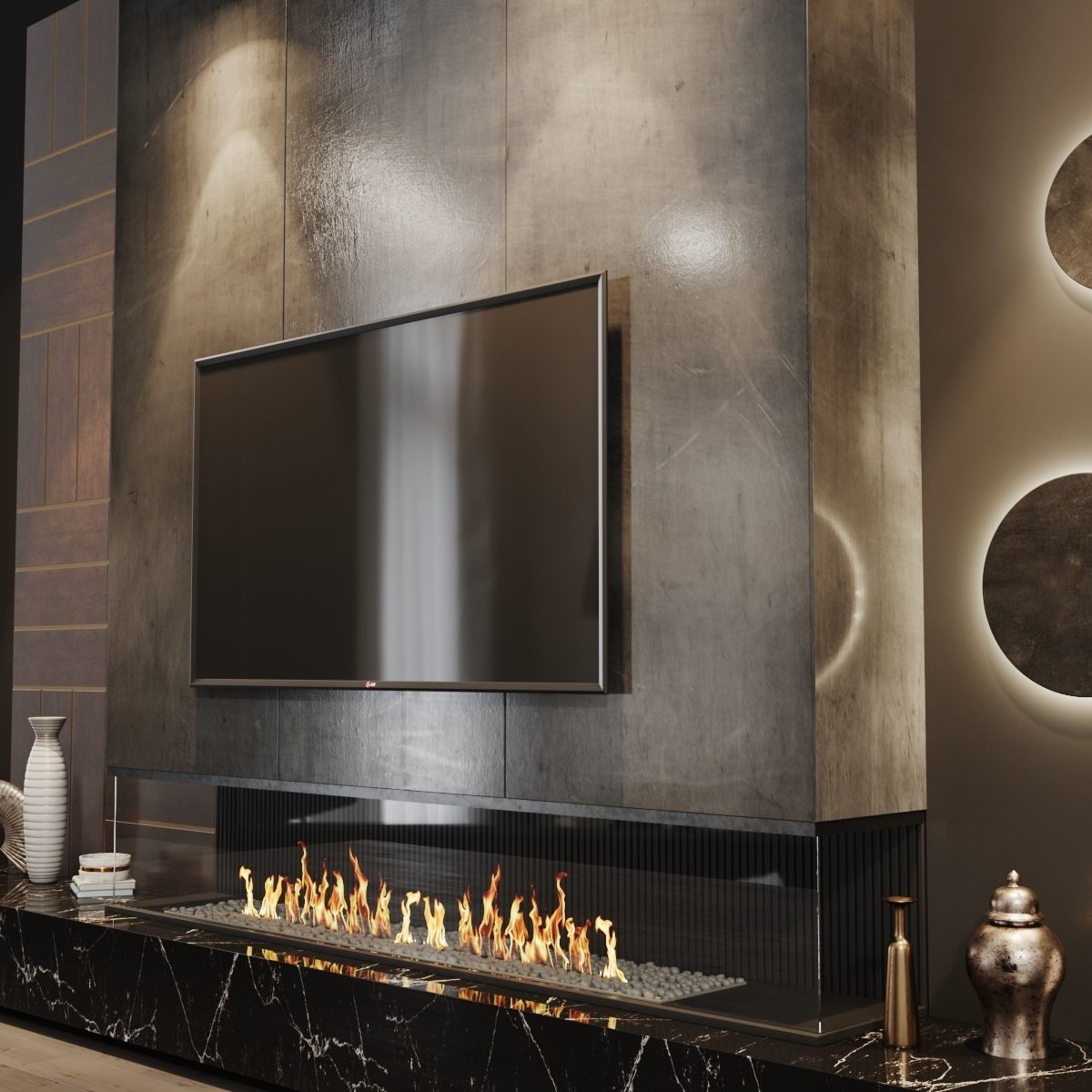 tv set 105  3D model_1