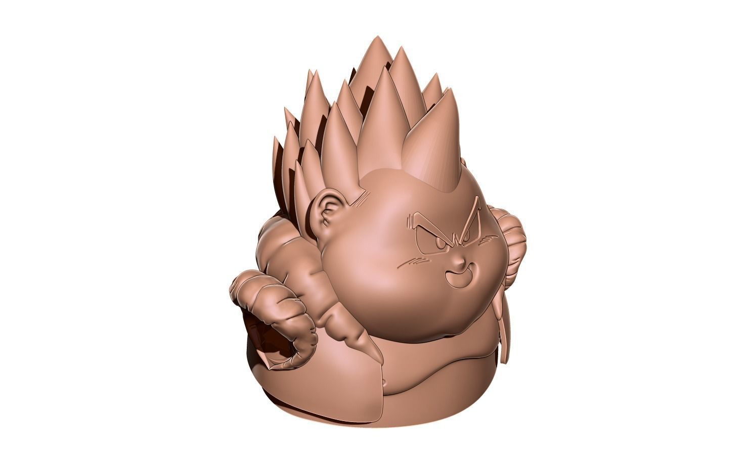 Fat Gotenks - Dragon Ball Z 3D print model_7