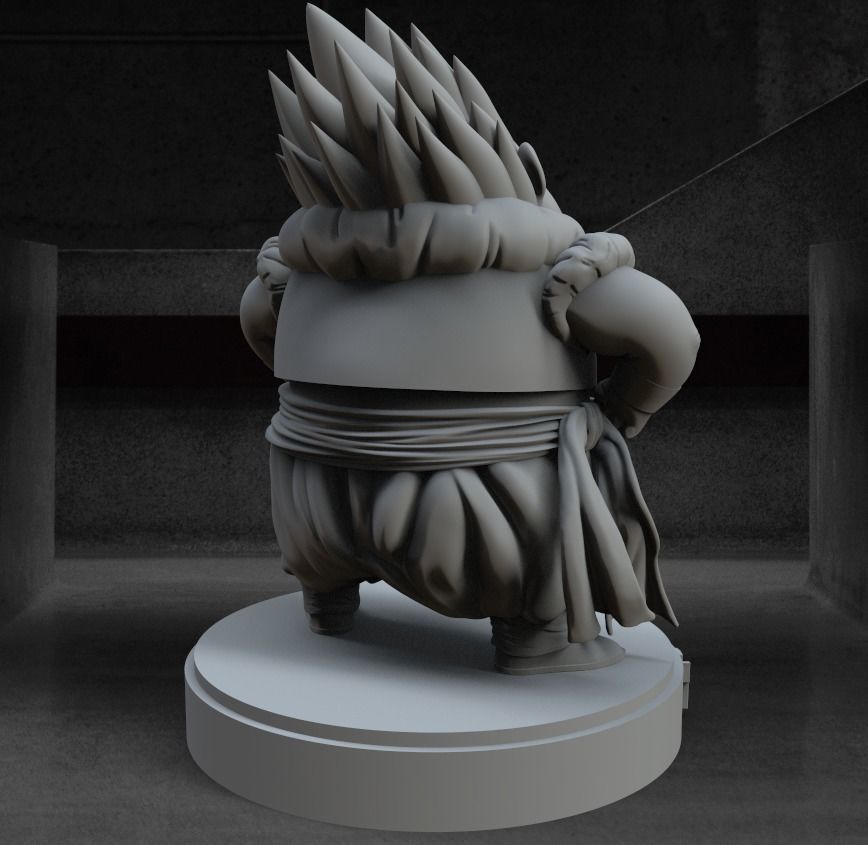 Fat Gotenks - Dragon Ball Z 3D print model_2