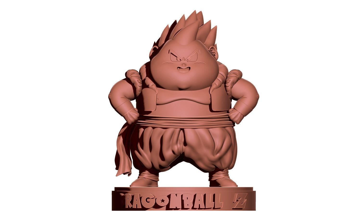 Fat Gotenks - Dragon Ball Z 3D print model_5