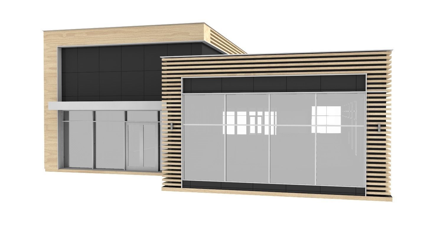 Coffee Shop 3D model_5