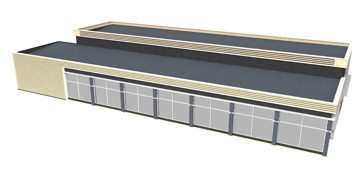 Coffee Shop 3D model_7