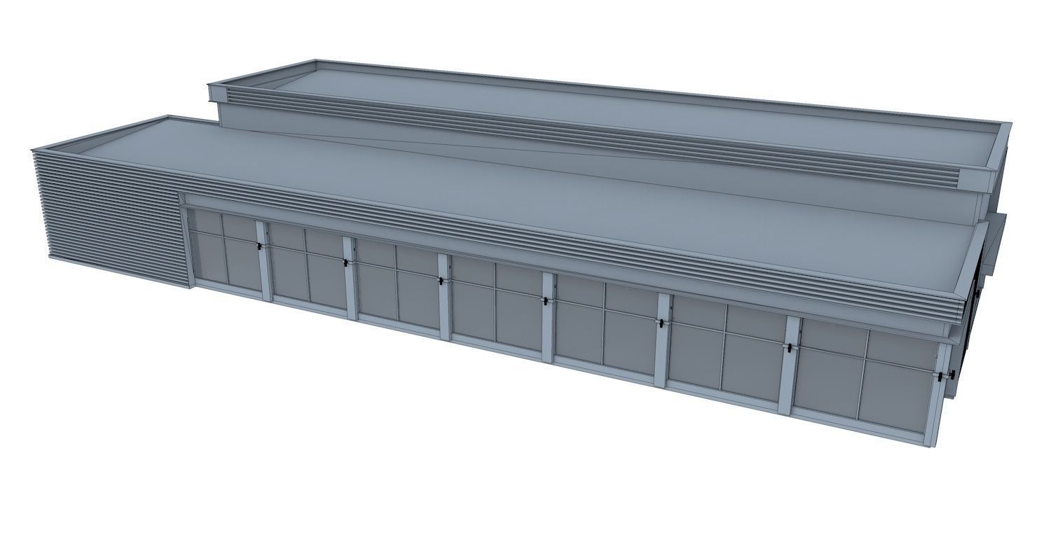 Coffee Shop 3D model_8