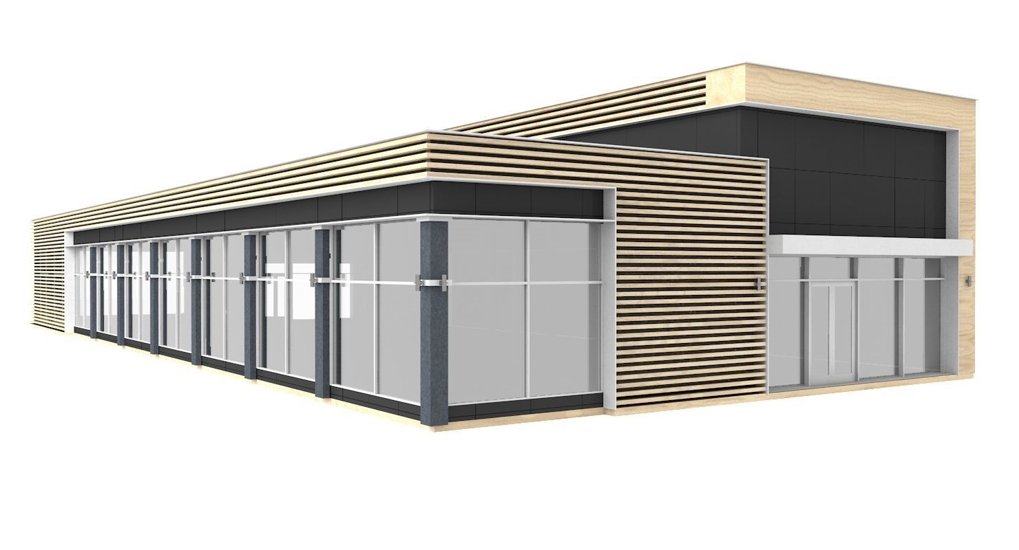 Coffee Shop 3D model_1