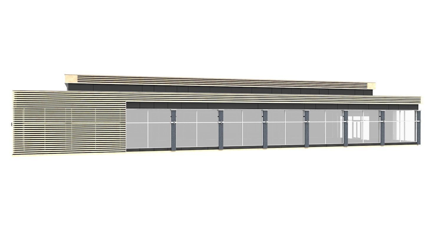 Coffee Shop 3D model_6