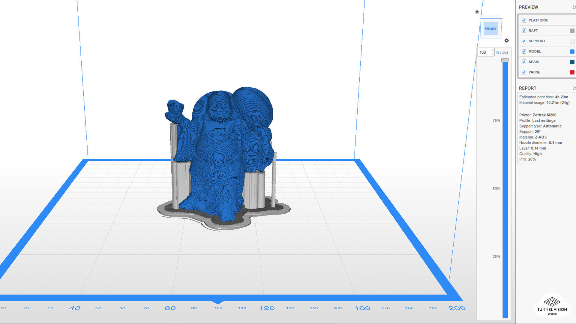 Buddha - Photoscanned Pbr Low-poly 3D model_6