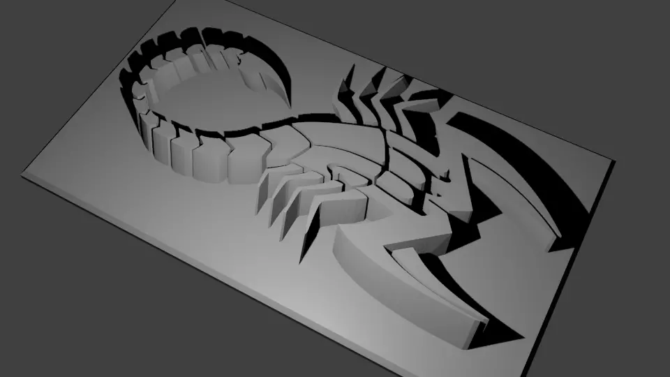 scorpion Free 3D print model