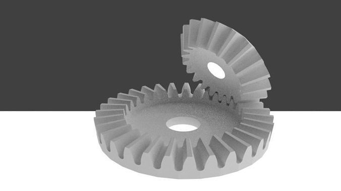 bevel gear 3D print model