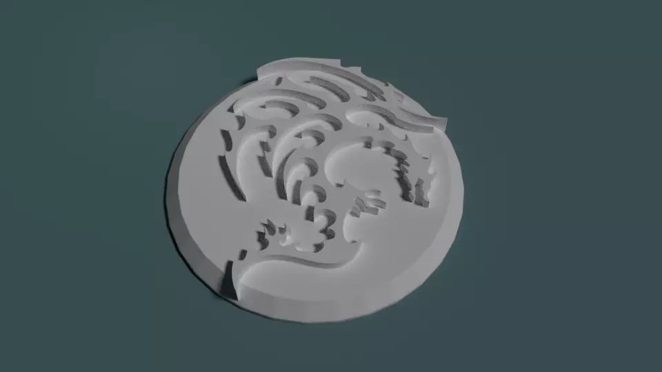 dragon pendent Free 3D print model