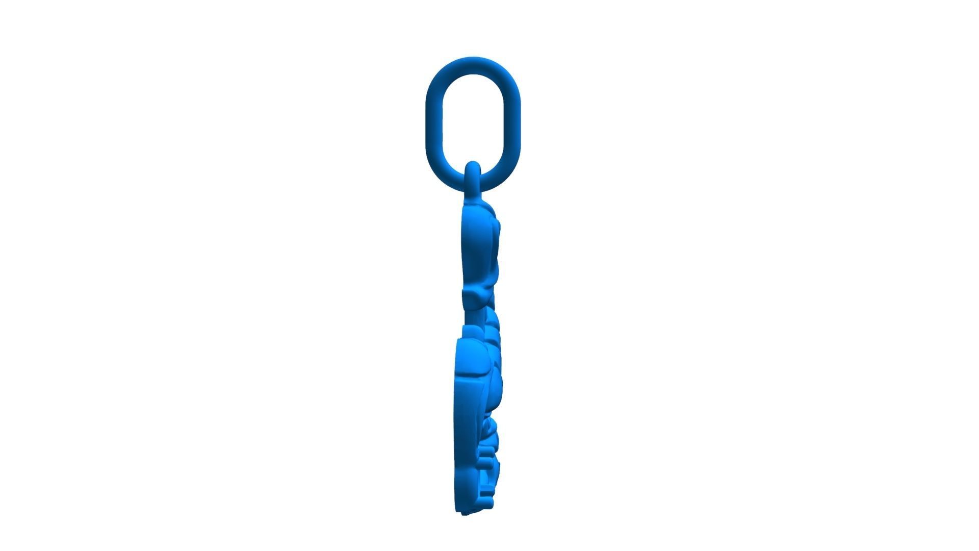 Scorpio pendant 3D print model_20