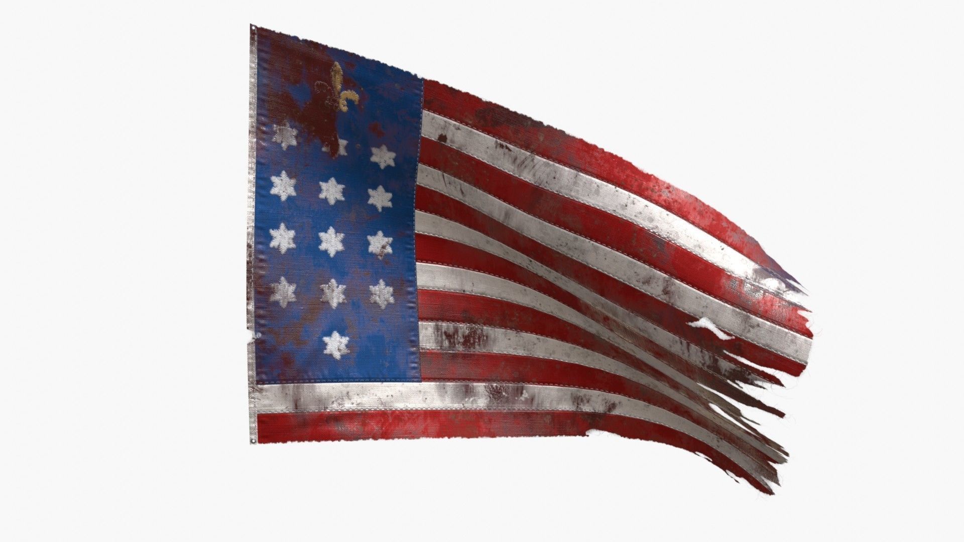 American Revolutionary War Flags Collection _11