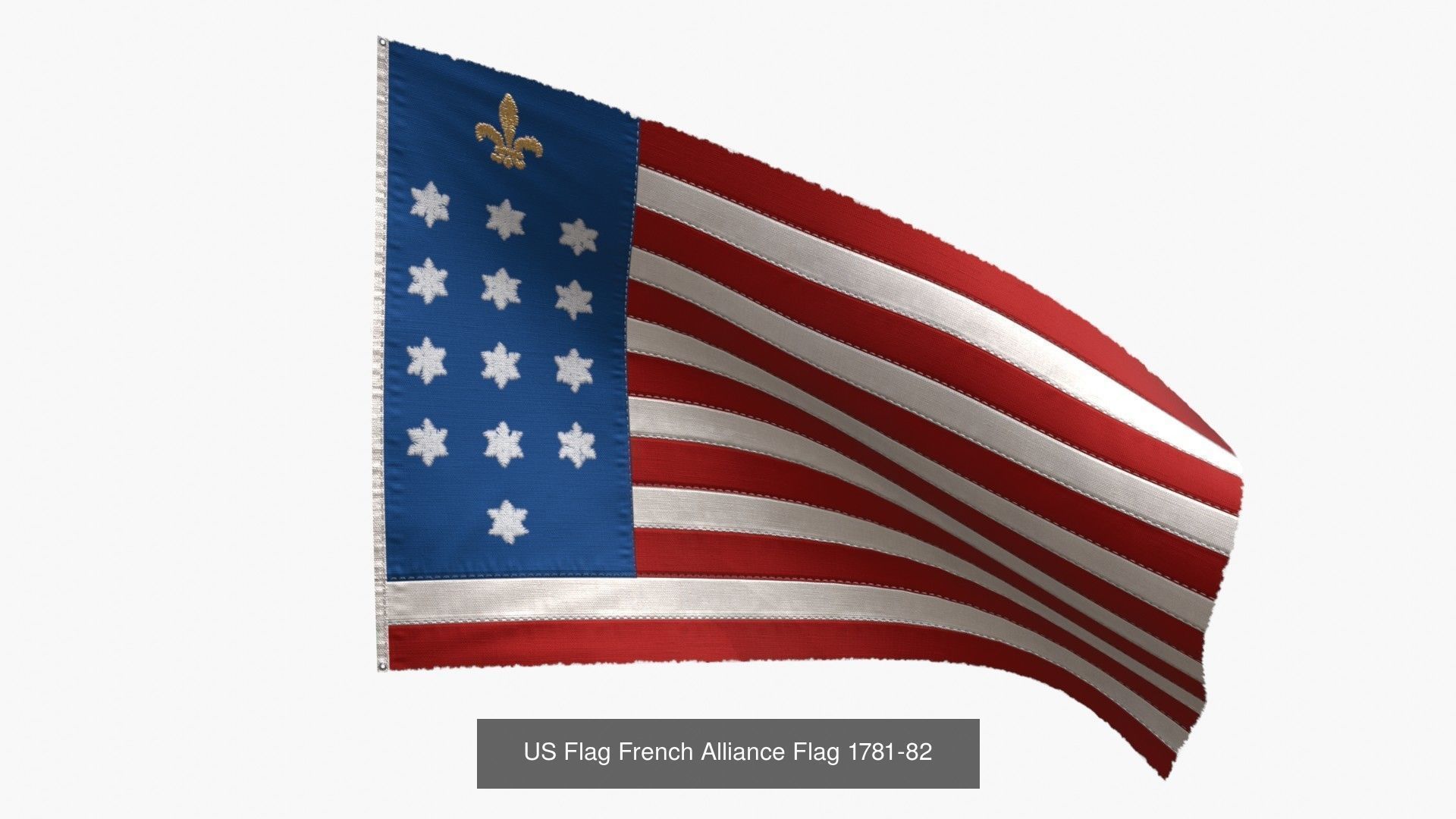 American Revolutionary War Flags Collection _9