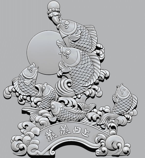 Flourishing Fish 3D print model_6