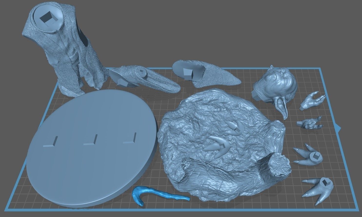YODA ready for 3D Printing - model by Flavio Novi 3D print model_13